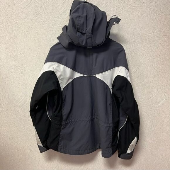 Columbia Core Interchange Women's Grey & Black Ski Jacket Size Large - Picture 11 of 11